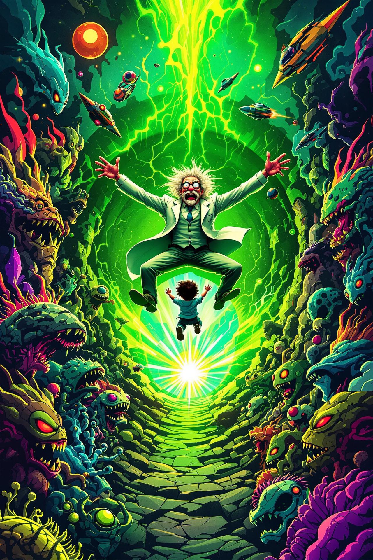 瑞克和莫蒂 - Rick and Morty 电影海报